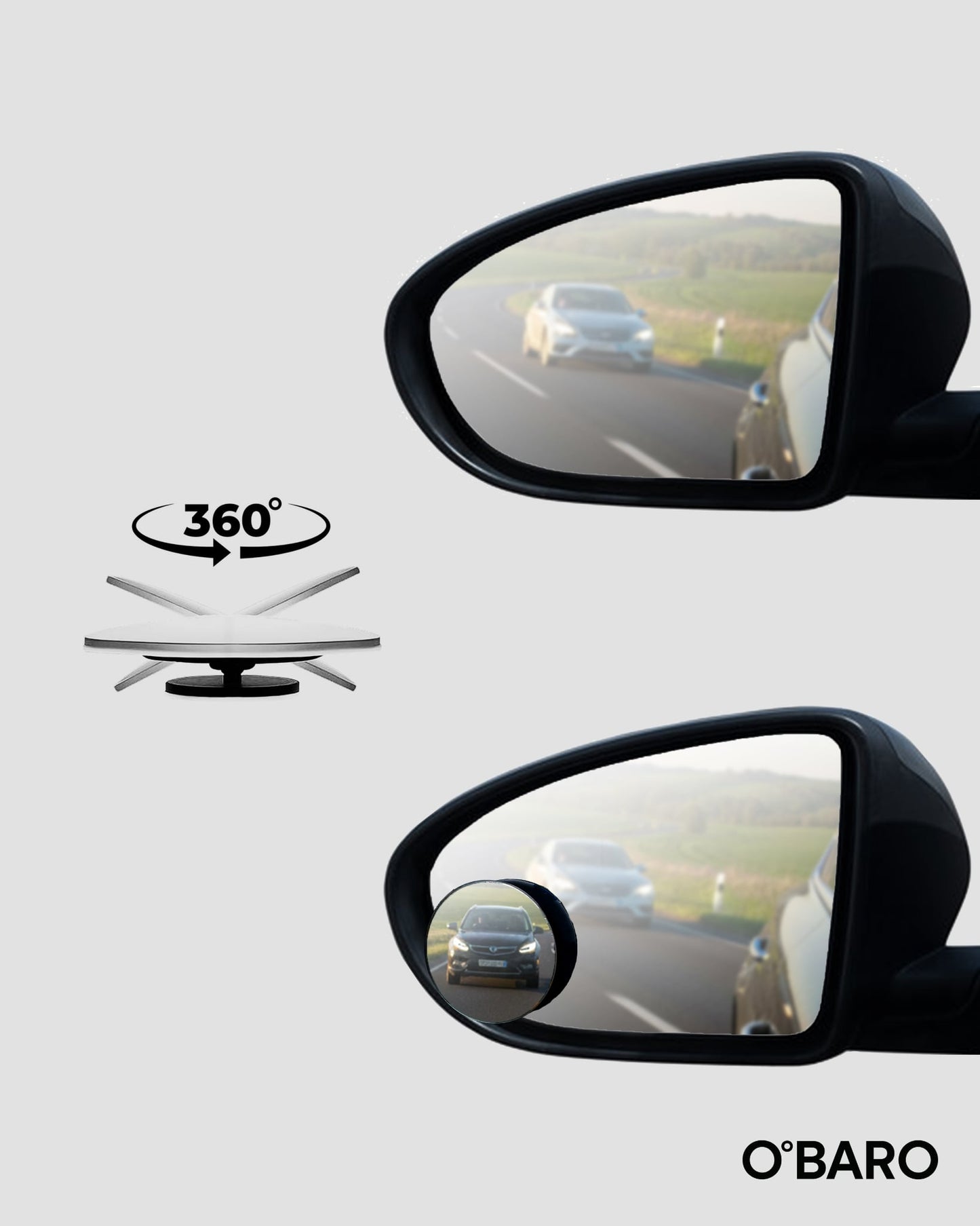 Lusterko ObaroView 360 – Zobacz auta, których teraz nie widzisz